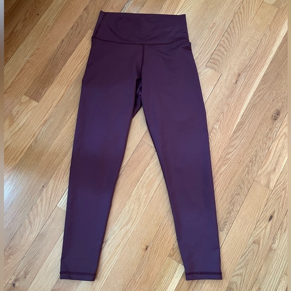 Women’s ECHT Maroon Leggings - Picture 2 of 6
